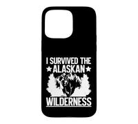 Carcasa para iPhone 15 Pro MAX Sobreviví al Desierto de Alaska Alaska