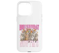 Carcasa para iPhone 15 Pro MAX Sobreviví Six Seven Ahora Im 8 8th Birthday 67 Meme Cats