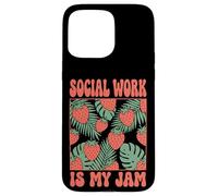 Carcasa para iPhone 15 Pro MAX Social Work Is My Jam Bienestar Infantil