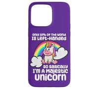 Carcasa para iPhone 15 Pro MAX Solo el 10% del Mundo es un Unicornio zurdo