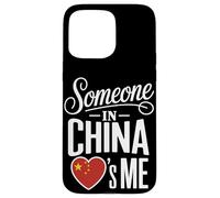 Carcasa para iPhone 15 Pro MAX Someone In China Loves Me Long Distance Family