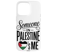Carcasa para iPhone 15 Pro MAX Someone In Palestine Loves Me Palestine Heart