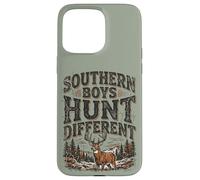 Carcasa para iPhone 15 Pro MAX Southern Boys Hunt Different Vintage Hunting Whitetail