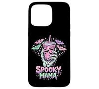 Carcasa para iPhone 15 Pro MAX Spooky Mama Pastel Goth Skeleton Hand Café Mama para Halloween