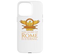 Carcasa para iPhone 15 Pro MAX SPQR - La Gloria de Roma es eterna - Águila Romana