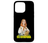 Carcasa para iPhone 15 Pro MAX ST DYMPHNA Patrona de la Salud Mental Inspiradora