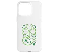 Carcasa para iPhone 15 Pro MAX St Patrick's Day Nurse Doctor Stethoscope Shamrock RN MD