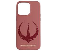 Carcasa para iPhone 15 Pro MAX Star Wars Andor I Have Friends Everywhere Quote Rebel Logo