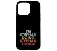 Carcasa para iPhone 15 Pro MAX Stephan Name Stephan Personalized Name First Given