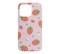 Carcasa para iPhone 15 Pro MAX Strawberry Floral Garden Cottagecore Aesthetic