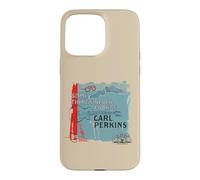 Carcasa para iPhone 15 Pro MAX Sun Records X Carl Perkins Algunas Cosas Nunca cambian Logo