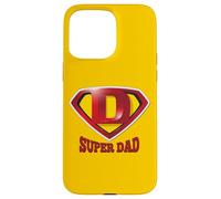 Carcasa para iPhone 15 Pro MAX Super Dad Shield tee Shirt, Happy Father's Day, Best Father