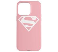 Carcasa para iPhone 15 Pro MAX Supergirl White & Pink Shield