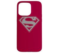 Carcasa para iPhone 15 Pro MAX Superman Crimson & Gray Shield