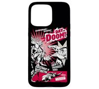 Carcasa para iPhone 15 Pro MAX Superman Day of Doom Poster