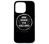 Carcasa para iPhone 15 Pro MAX Supernatural Stay Inside The Salt Ring