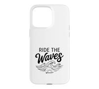 Carcasa para iPhone 15 Pro MAX Surf Beach Graphic Surfer Gift Coastal Surfing Lover