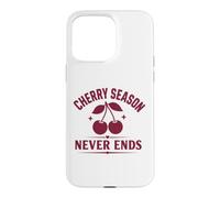 Carcasa para iPhone 15 Pro MAX Sweet Summer Nature Fruit Cherry Season Never Ends