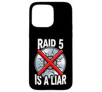Carcasa para iPhone 15 Pro MAX System Administrator Raid 5 Is A Liar Server Tech