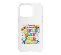 Carcasa para iPhone 15 Pro MAX Teacher Student Field Day Let The Games Begin Math Field Day