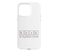 Carcasa para iPhone 15 Pro MAX Teacher The Inspirational Element Tabla periódica