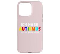 Carcasa para iPhone 15 Pro MAX Tengo Autismo Bitte Habe Geduld mit mir