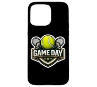 Carcasa para iPhone 15 Pro MAX Tenis Game Day Fan Lover Lindo Jugador Entrenador Espectador Cita