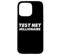 Carcasa para iPhone 15 Pro MAX Test Net Millionaire Funny Crypto Blockchain Test Net Coins