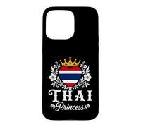Carcasa para iPhone 15 Pro MAX Thai Princess Thailand Flag Proud Thai Girl