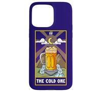 Carcasa para iPhone 15 Pro MAX The Cold One XV - Food-Inspired Tarot Parody Design