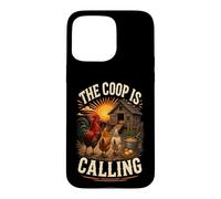 Carcasa para iPhone 15 Pro MAX The Coop Is Calling Gallinas Mañana