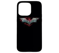 Carcasa para iPhone 15 Pro MAX The Dark Knight Rises Split & Crack Logo