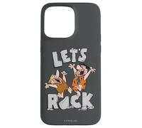 Carcasa para iPhone 15 Pro MAX The Flintstones Fred Barney Let's Rock