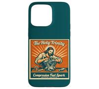 Carcasa para iPhone 15 Pro MAX The Holy Trinity Compression Fuel Spark Keep Faith Running