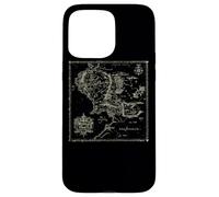 Carcasa para iPhone 15 Pro MAX The Lord of The Rings Map of Middle Earth