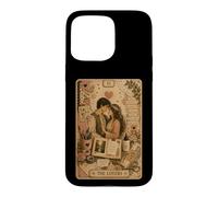 Carcasa para iPhone 15 Pro MAX The Lovers Tarot Card Scrapbook Design