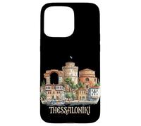 Carcasa para iPhone 15 Pro MAX Thessaloniki Grecia Travel Souvenir City Landmark Gift