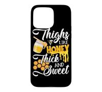 Carcasa para iPhone 15 Pro MAX Thighs Like Honey Thick and Sweet - Sexy Sassy Gym Workout