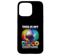 Carcasa para iPhone 15 Pro MAX This Is My Disco Disfraz Rainbow Mirror Ball Party Dance