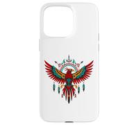 Carcasa para iPhone 15 Pro MAX Thunderbird Native American Tribal Art Niños Nativos para Niños