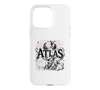 Carcasa para iPhone 15 Pro MAX Titán Griego Antiguo Atlas Mito Mundo Cósmico