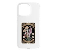 Carcasa para iPhone 15 Pro MAX Todas Las Plantas Son comestibles, Algunas Solo una Vez Divertido Tarot Amante de Las Plantas