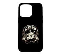Carcasa para iPhone 15 Pro MAX Todo lo Que Necesitas es música House