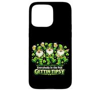 Carcasa para iPhone 15 Pro MAX Todos en el Pub Gettin Tipsy St Patricks Day Gnomos