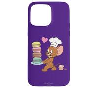 Carcasa para iPhone 15 Pro MAX Tom and Jerry Macaron Love