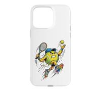 Carcasa para iPhone 15 Pro MAX Top Spin Tennis Ball Ice Cream Drip Rainbow Racket Colorful