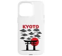 Carcasa para iPhone 15 Pro MAX Torii Gate Sunrise Kioto Nubes Edición de Fans de Viaje
