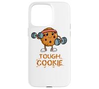 Carcasa para iPhone 15 Pro MAX Tough Cookie Fitness Brownie Entrenamiento Chocolate Muscle
