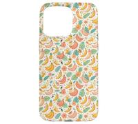 Carcasa para iPhone 15 Pro MAX Tropical Banana Pattern Fruit Floral Beach Aesthetic