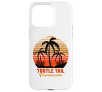Carcasa para iPhone 15 Pro MAX Turtle Tail Beach, Providenciales, Turcas y Caicos